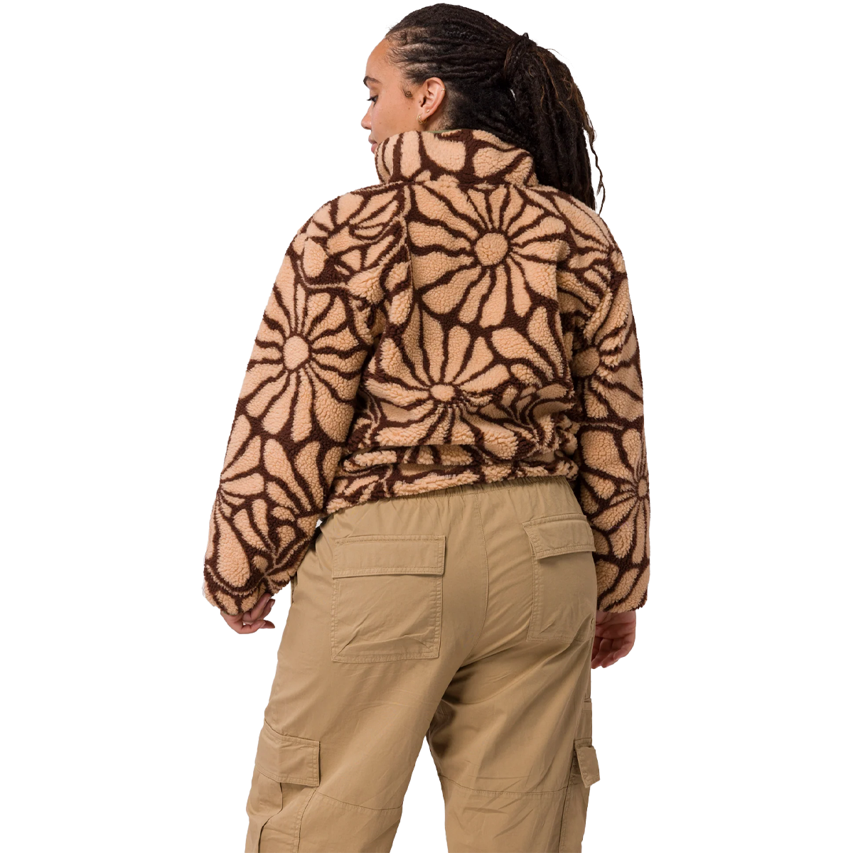 Women's Desert Wildflowers Fleece Jacket alternate view