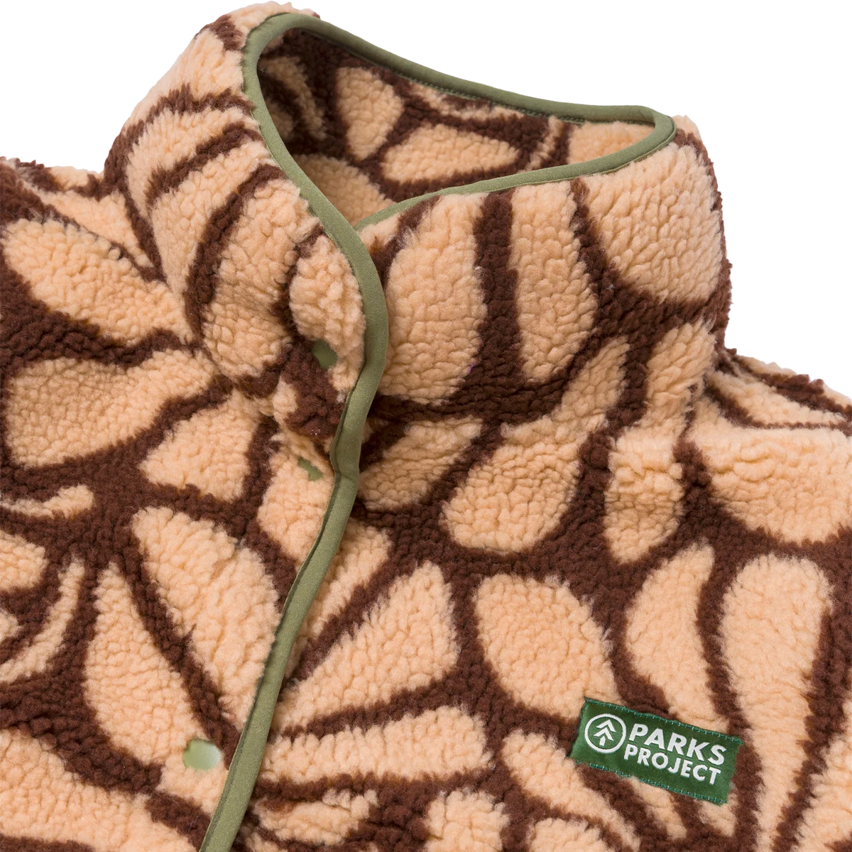 Women's Desert Wildflowers Fleece Jacket alternate view