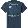 Parks Project Yosemite Puff Print SS Tee in Navy