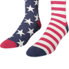 Socksmith American Flag  heel and toe