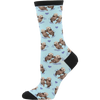 Socksmith Women's Significant Otter in Chalk Blue