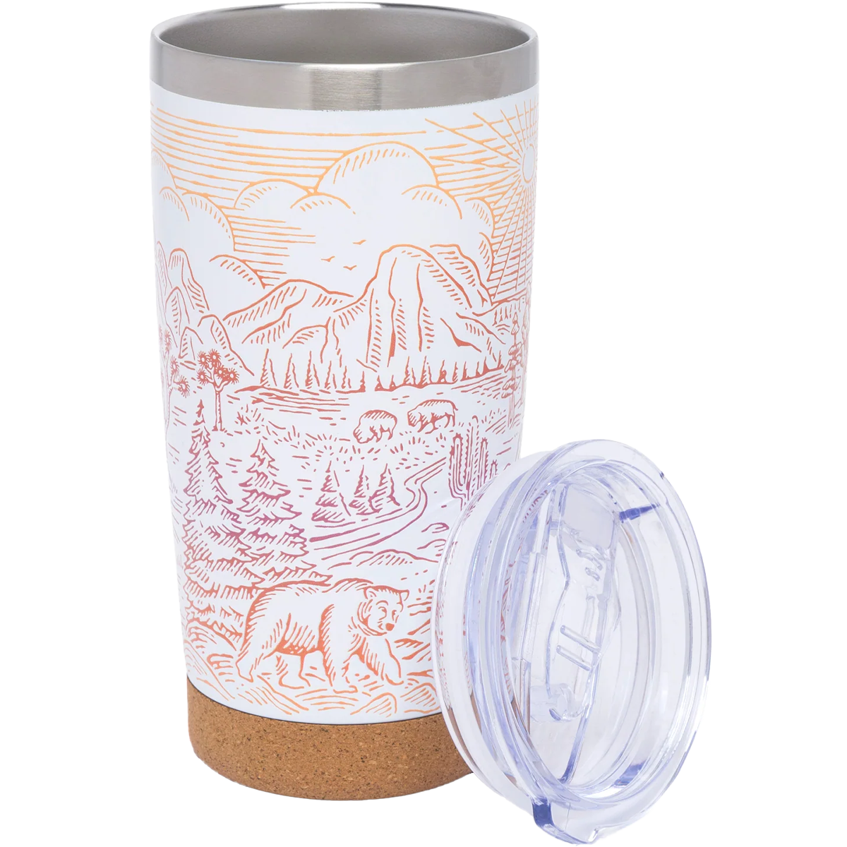 National Parks Iconic Ombre 20 oz Insulated Mug alternate view