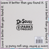 Parks Project Dr. Seuss x PP Clouds 500 Piece Puzzle back of box