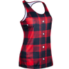 BOA Women's Interval Singlet in Buffalo Plaid