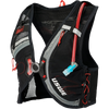 USWE Rush 8L Bike Hydration Vest in Carbon Black front