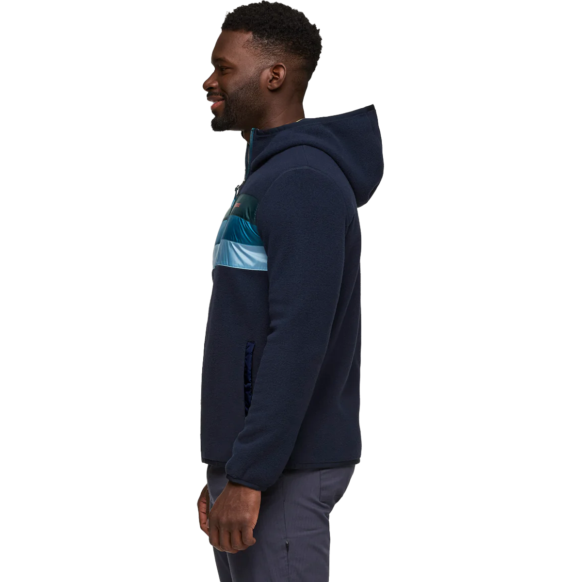 Men's Teca Fleece Hooded Full-Zip Jacket alternate view