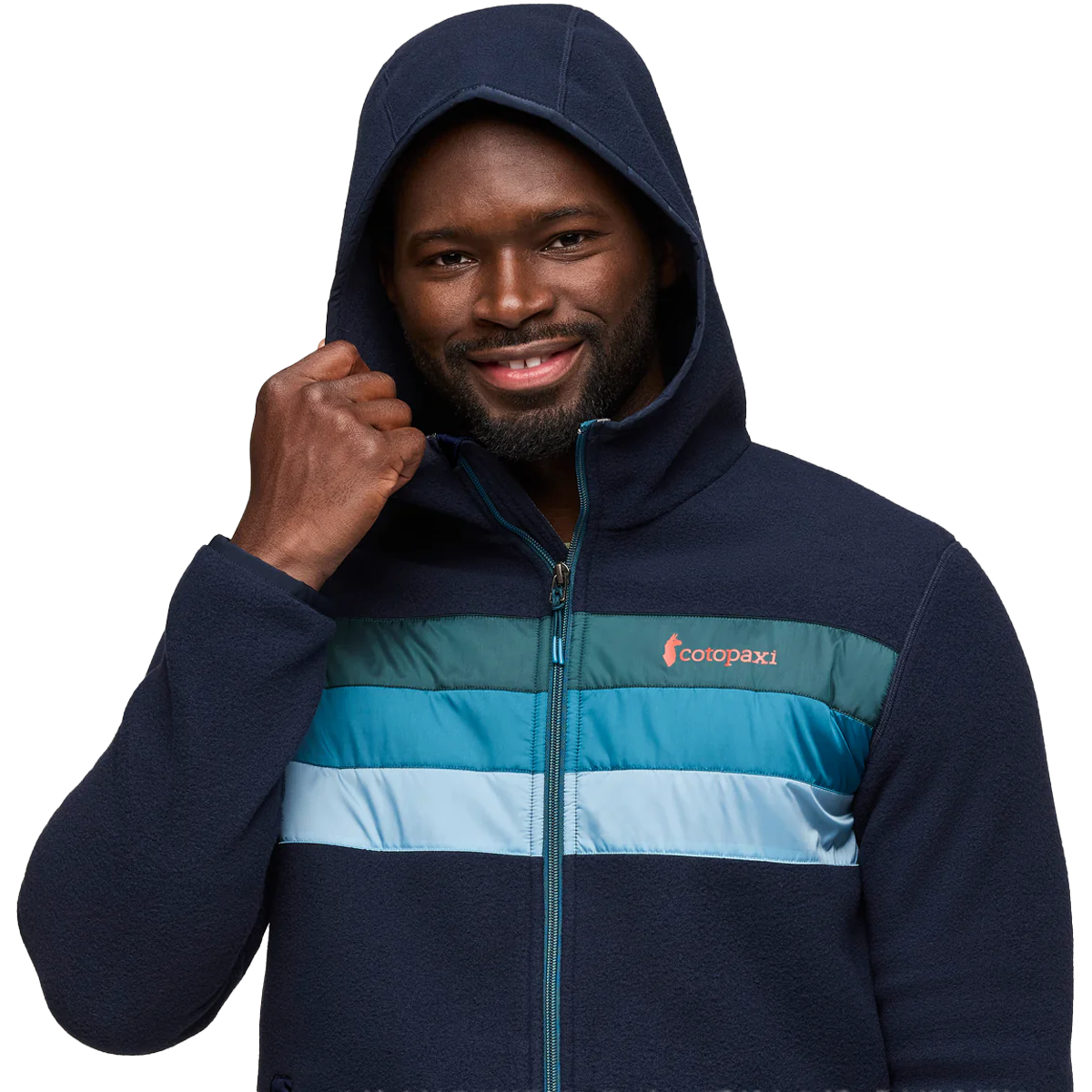 Men's Teca Fleece Hooded Full-Zip Jacket alternate view