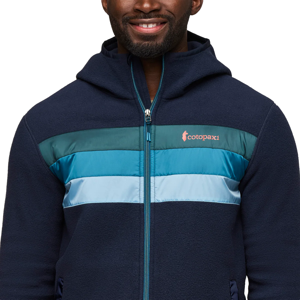 Men's Teca Fleece Hooded Full-Zip Jacket alternate view
