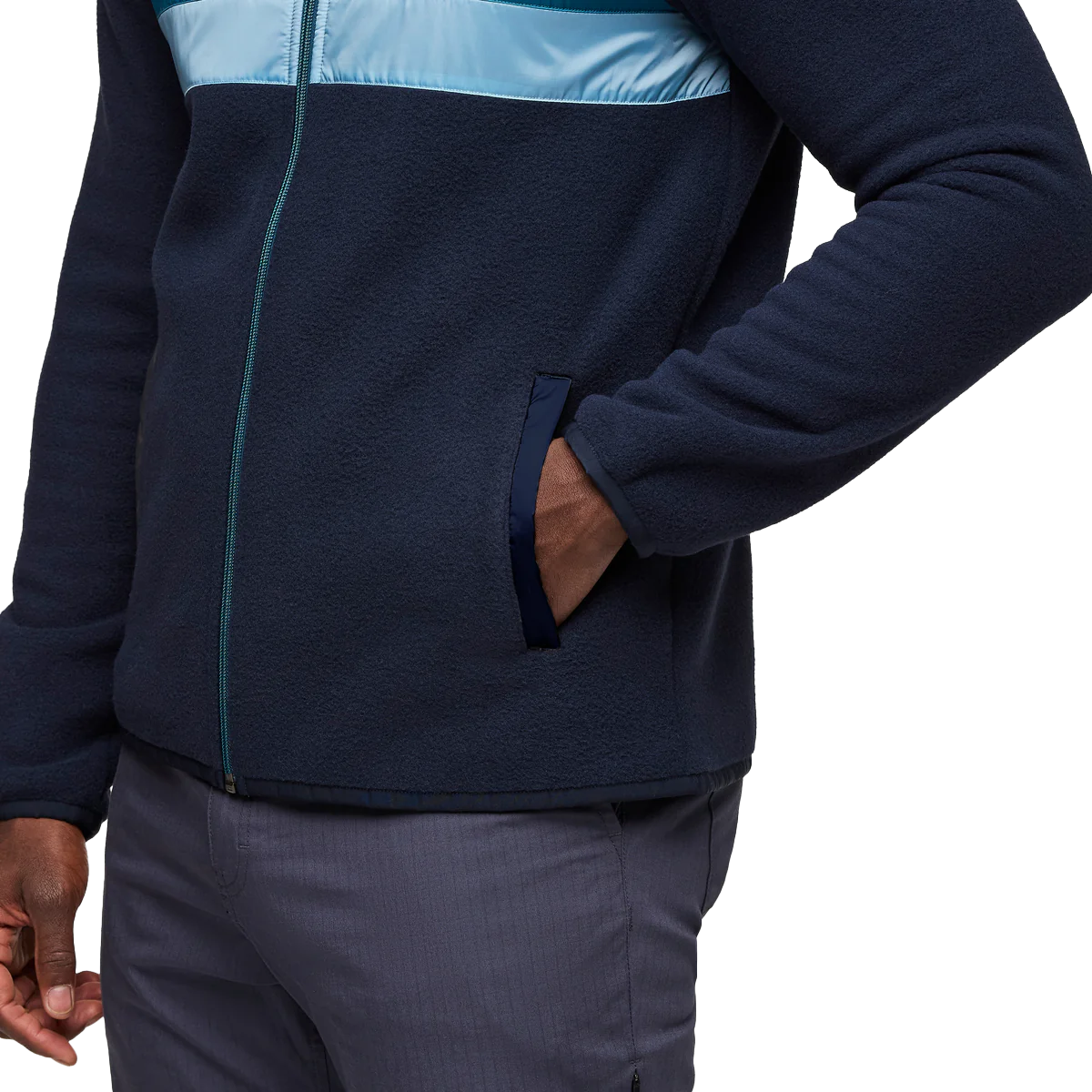 Men's Teca Fleece Hooded Full-Zip Jacket alternate view
