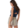 O'Neill Women's Johnny Stripe Short in Multi Color back