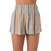 O'Neill Women's Johnny Stripe Short in Multi Color front