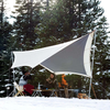 Snow Peak Takibi Tarp Hexa Set Medium at camp