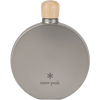 Snow Peak Round Titanium 5 oz Flask