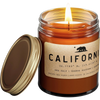 Candlefy California Golden State Candle with lid off