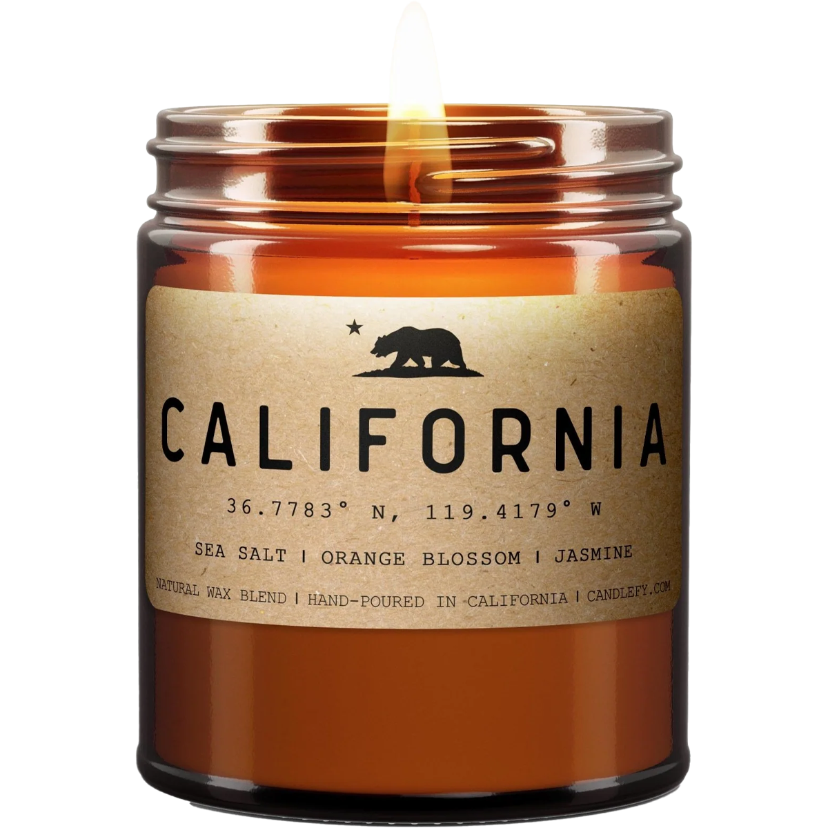 California Golden State Candle alternate view