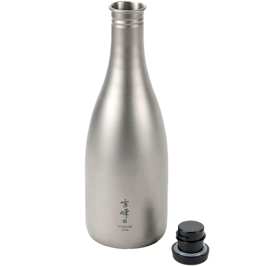 Titanium Sake Bottle alternate view