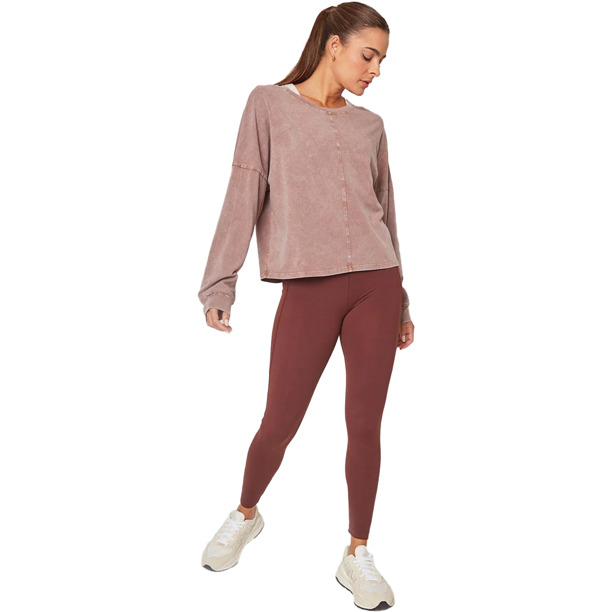 Women's Calm Oversized Boxy Long Sleeve alternate view