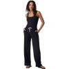 Vuori Women's Pose Scoop Jumpsuit in Black