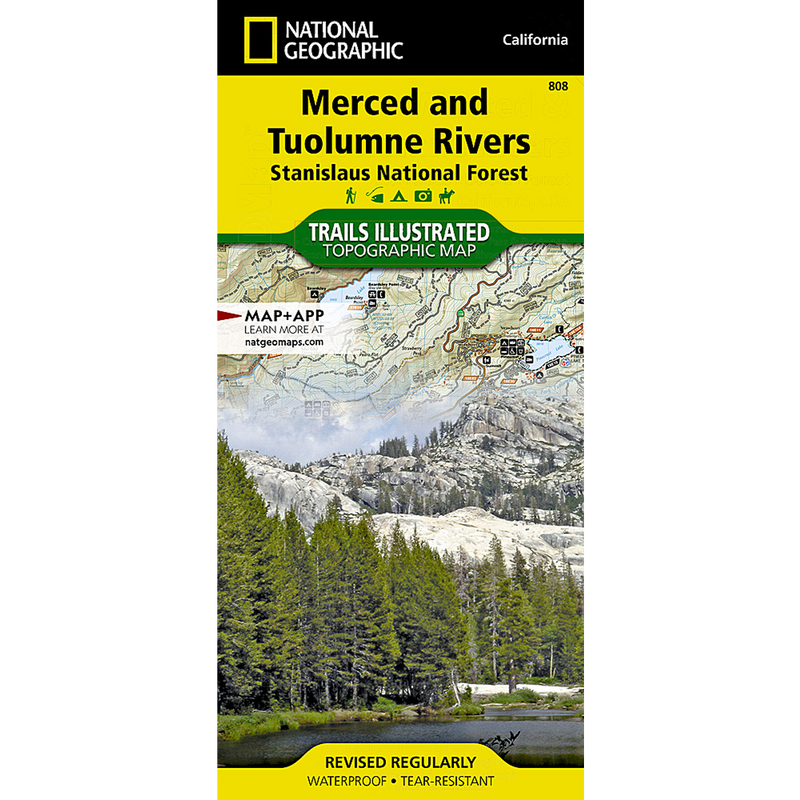 Merced and Tuolumne Rivers Map: Stanislaus National Forest, Featured Image