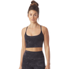Glyder Women's Pure Bra in Black Tie Dye