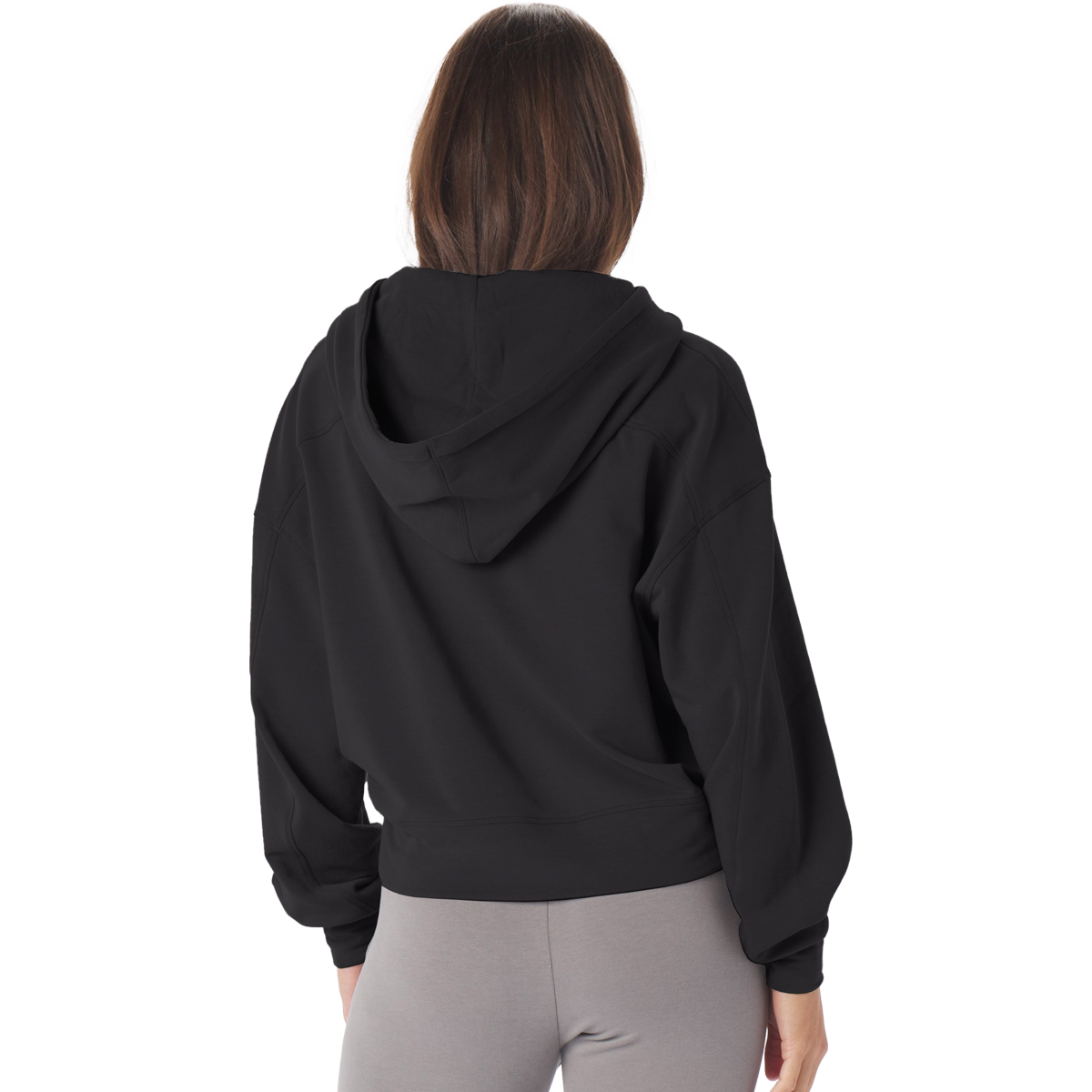 Women's Vintage Oversized Crop Hoodie alternate view