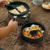 Snow Peak Folding Ladle at camp