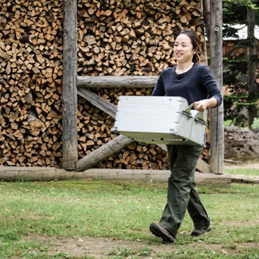 Peak Stacking ShelfContainer 50 オリーブ Stacking Shelf Peak Stacking ShelfContainer 50 オリーブ Stacking Shelf