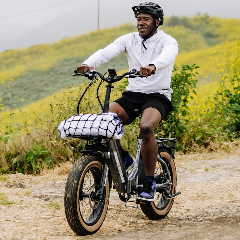 Cargo Net, Aventon Cargo Net on bike