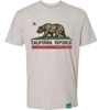 Wild Tribute Men's Republic of CA Tee in Silk