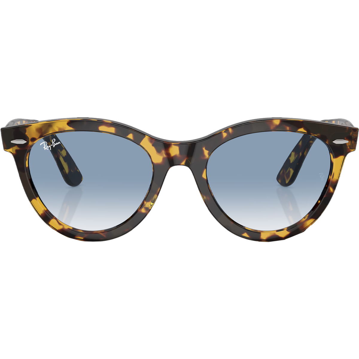 Wayfarer Way - Polished Yellow Havana/Clear & Blue alternate view