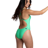 Jolyn Women's Brandon 2 Onesie in Keylime back