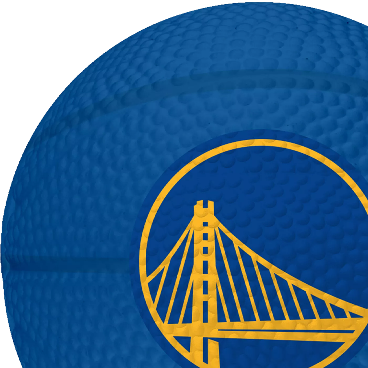 NBA Team Basketball Stressball - Warriors alternate view