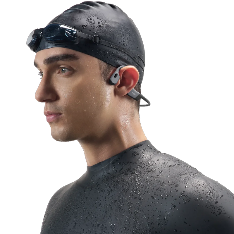 OpenSwim Pro, Shokz OpenSwim Pro on swimmer