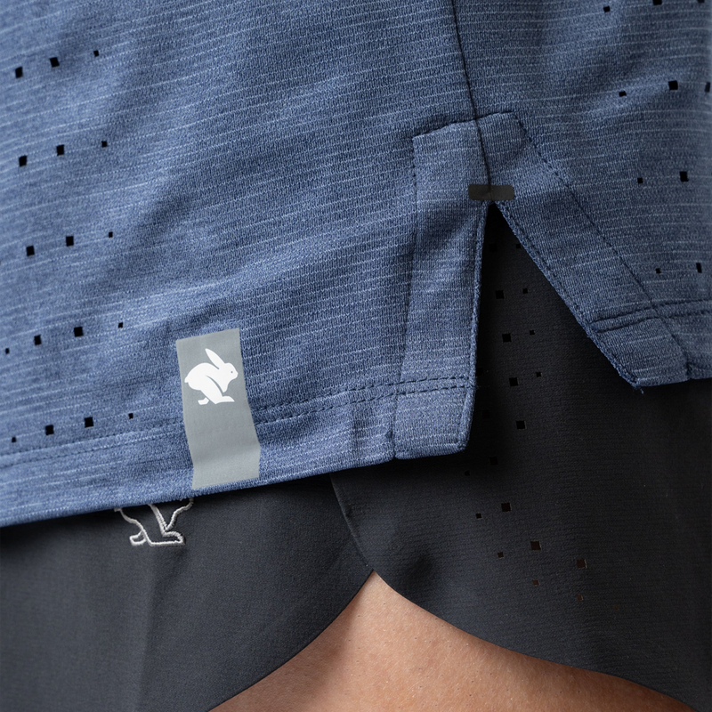 Men's Race Pace Tank, Rabbit Men's Race Pace Tank Hem