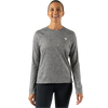 Rabbit Women's EZ Tee Long Sleeve in 060-Charcoal Heather