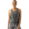 Rabbit Women's Flow State Tank in Black Charcoal