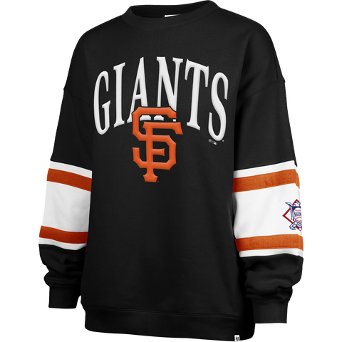 Women's Giants Steadfast Sleeve Paneled Crew