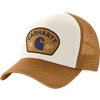 Carhartt Men's Canvas Mesh-Back 1889 Patch Cap in Carhartt Brown