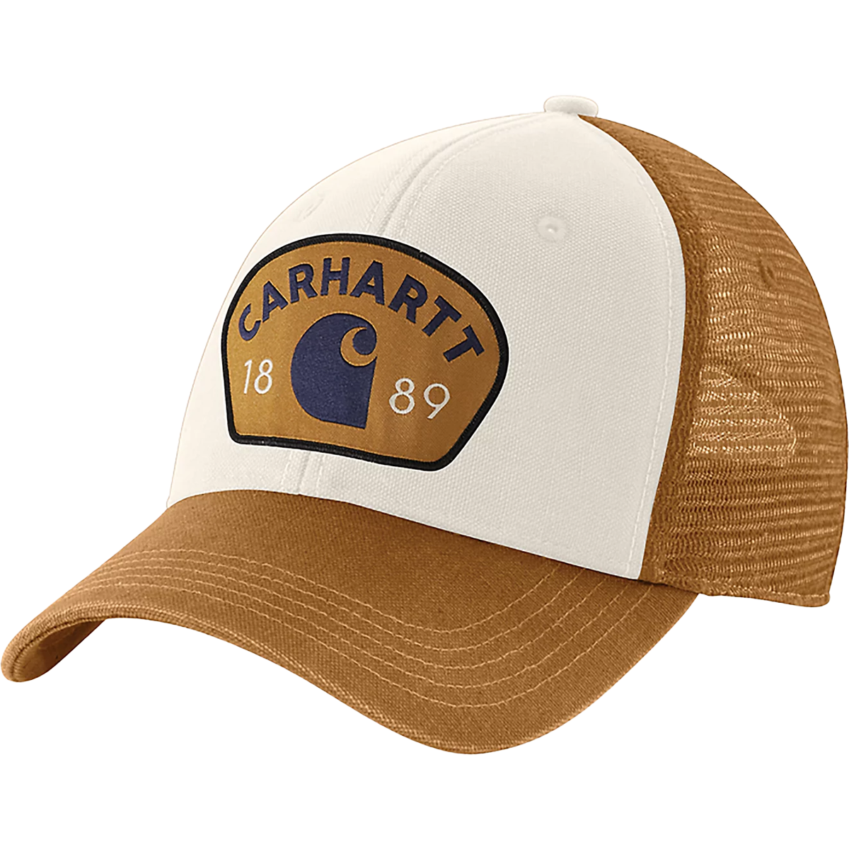 Men's Canvas Mesh-Back 1889 Patch Cap alternate view