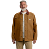 Carhartt Men's Rugged Flex Duck Loose Fit Chore Coat in Carhartt Brown