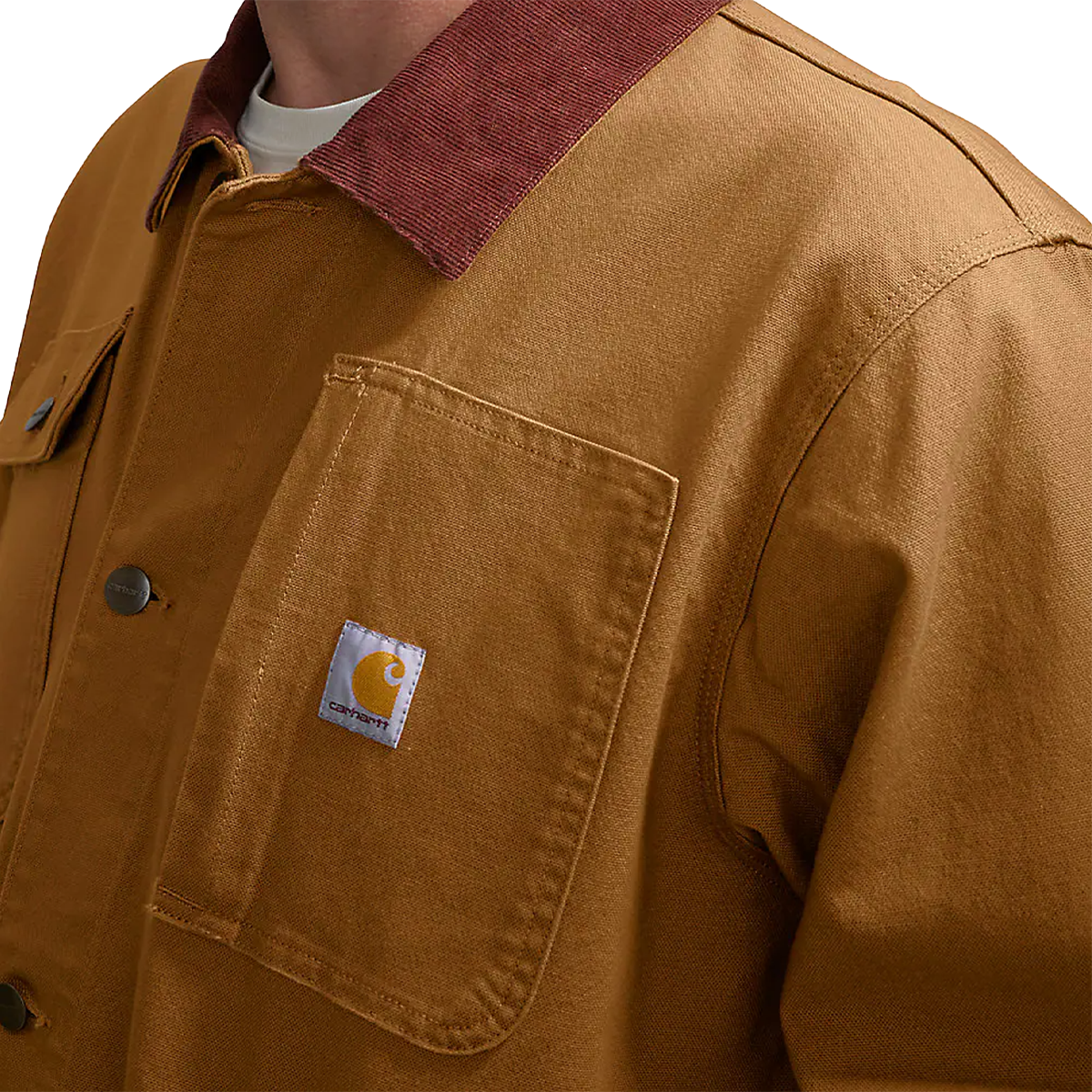 Men's Rugged Flex Duck Loose Fit Chore Coat alternate view