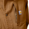Carhartt Men's Rugged Flex Duck Loose Fit Chore Coat Front Chest Pocket