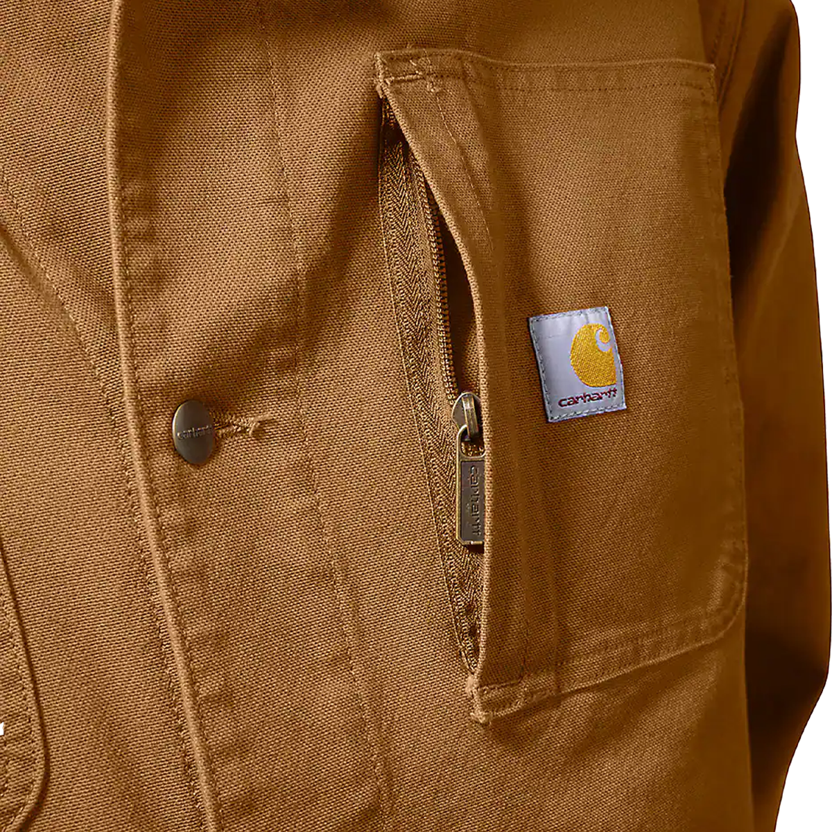 Men's Rugged Flex Duck Loose Fit Chore Coat alternate view