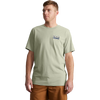 Men's Leightweight Short Sleeve Script Patch T-Shirt