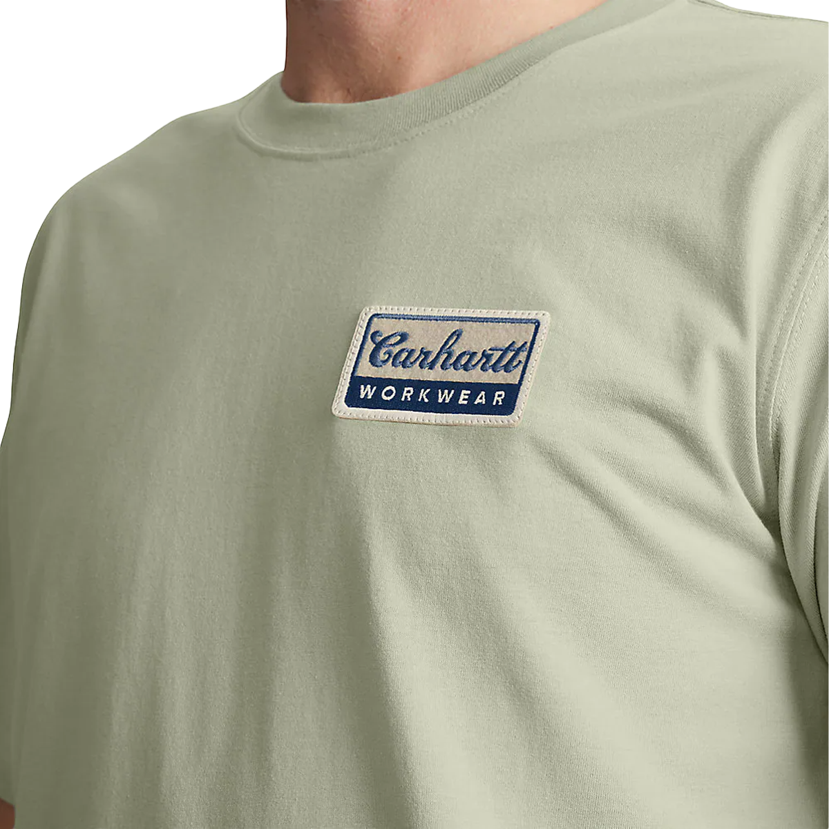 Men's Leightweight Short Sleeve Script Patch T-Shirt alternate view