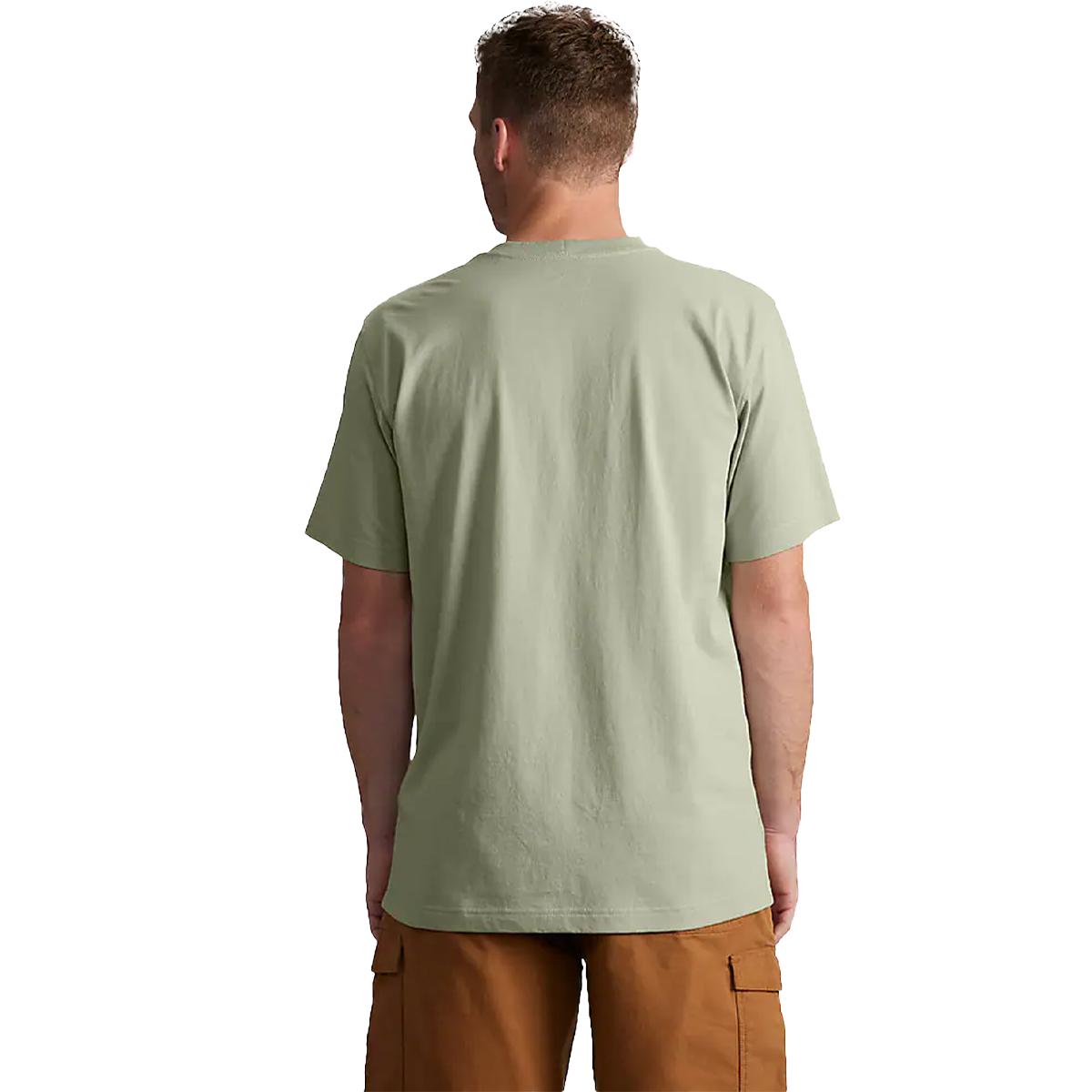 Men's Leightweight Short Sleeve Script Patch T-Shirt alternate view