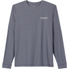 Vuori Men's Uluwatu UPF Long Sleeve in Charcoal Heather