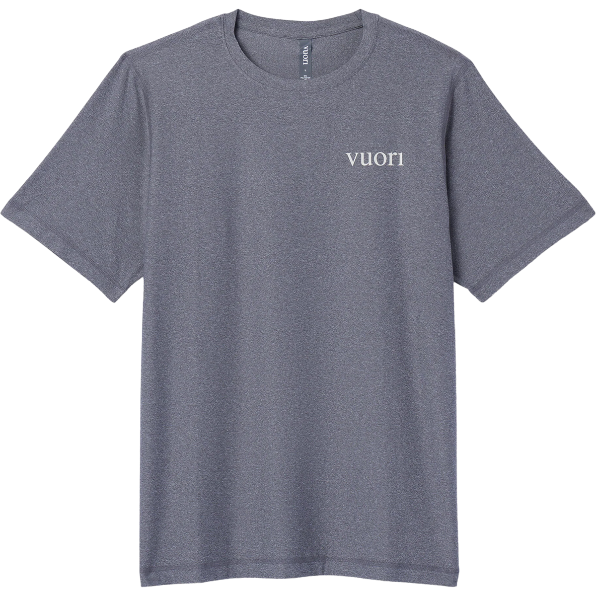 thumbnail image 2 of Vuori V1 Logo Men's Short Sleeve Crew Tee | Black/Charcoal | Pick Your Size 2 of 6