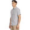 Quiksilver Men's Forever Classic Short Sleeve in JDG Jade Gray front left