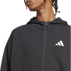 Adidas Future Icons Small Logo Full-Zip Hoodie zipper